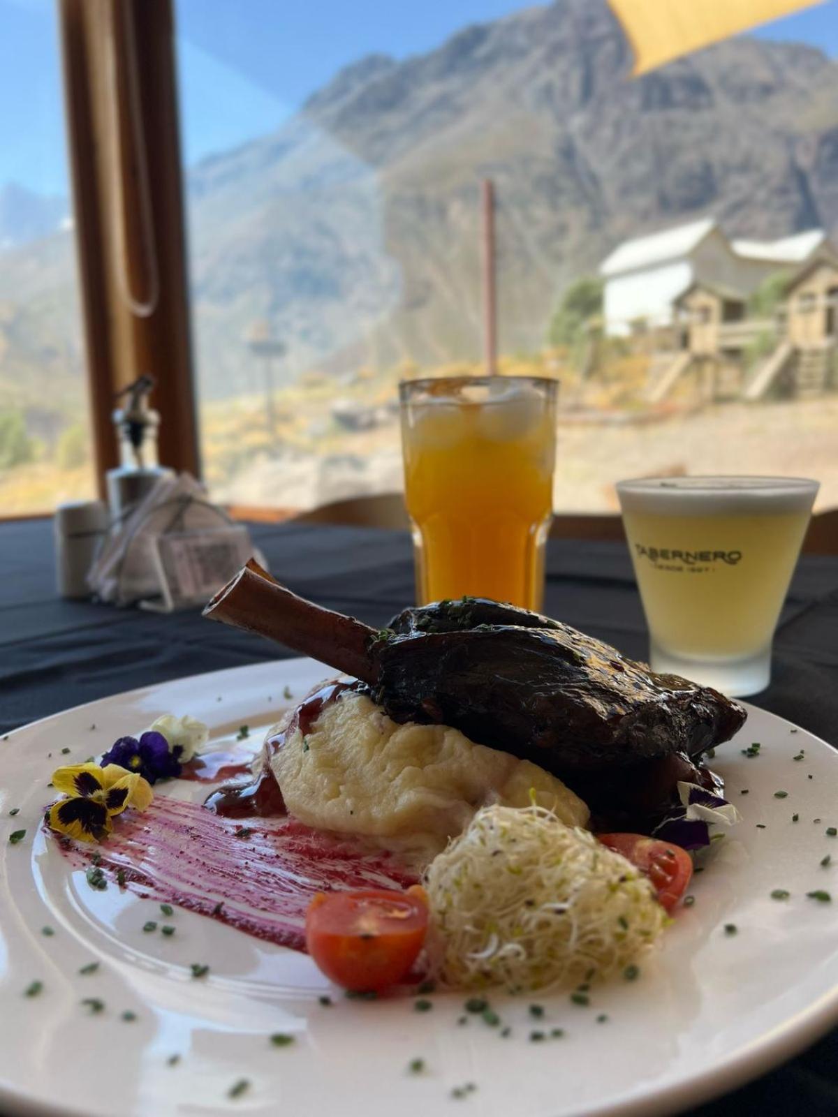 Lodge El Morado Refugio Lo Valdes المظهر الخارجي الصورة