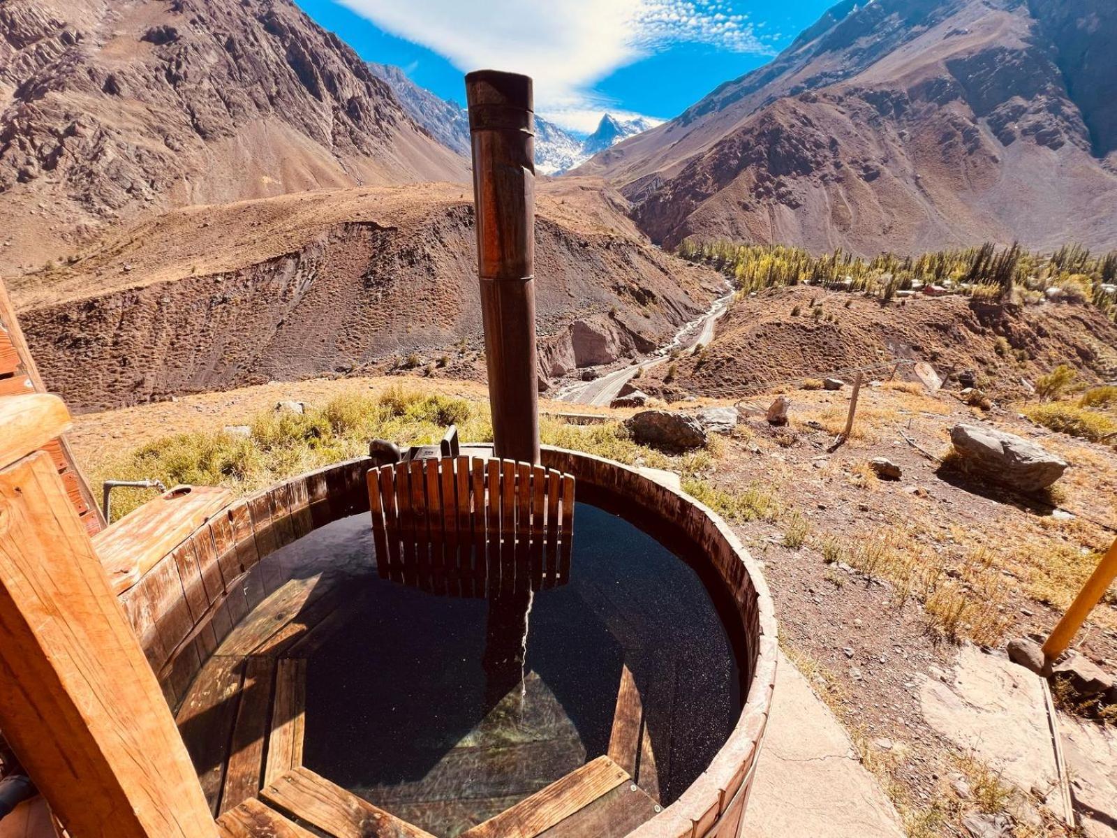 Lodge El Morado Refugio Lo Valdes المظهر الخارجي الصورة